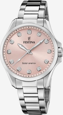 Montre à affichage analogique 'Solar Energy' FESTINA en rose : devant