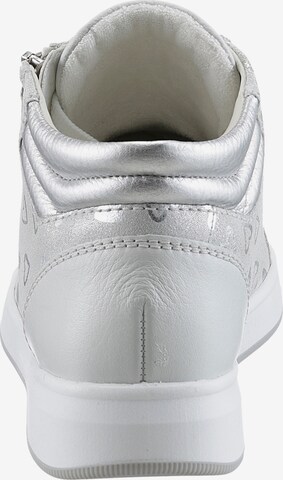 ARA High-Top Sneakers in Silver