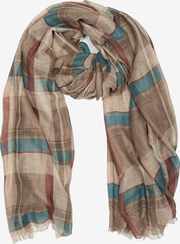 Cassandra Scarf 'Paloma' in Brown: front