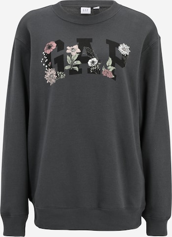 Gap Tall Sweatshirt 'HERITAGE' in Grey: front
