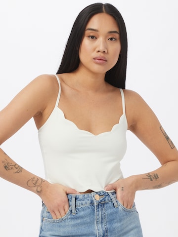 ABOUT YOU Top 'Auguste' in White: front