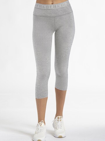 DEHA Skinny Sporthose in Grau: Vorderseite