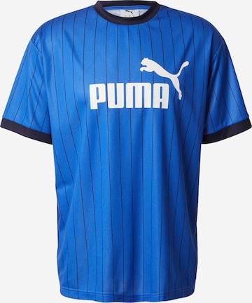 PUMA Performance Shirt 'Ess' in Blue: front