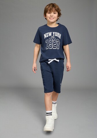 H.I.S EM Set in Blau