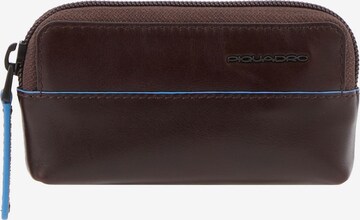 Piquadro Toiletry Bag in Brown: front