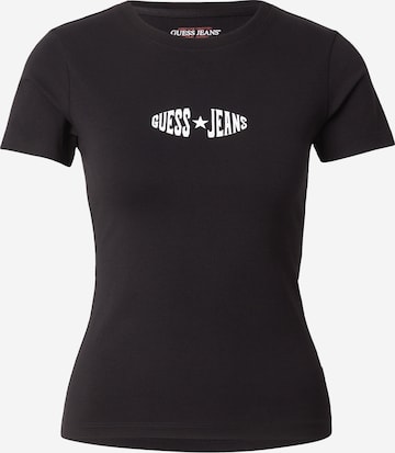 GUESS JEANS Shirt in Zwart: voorkant