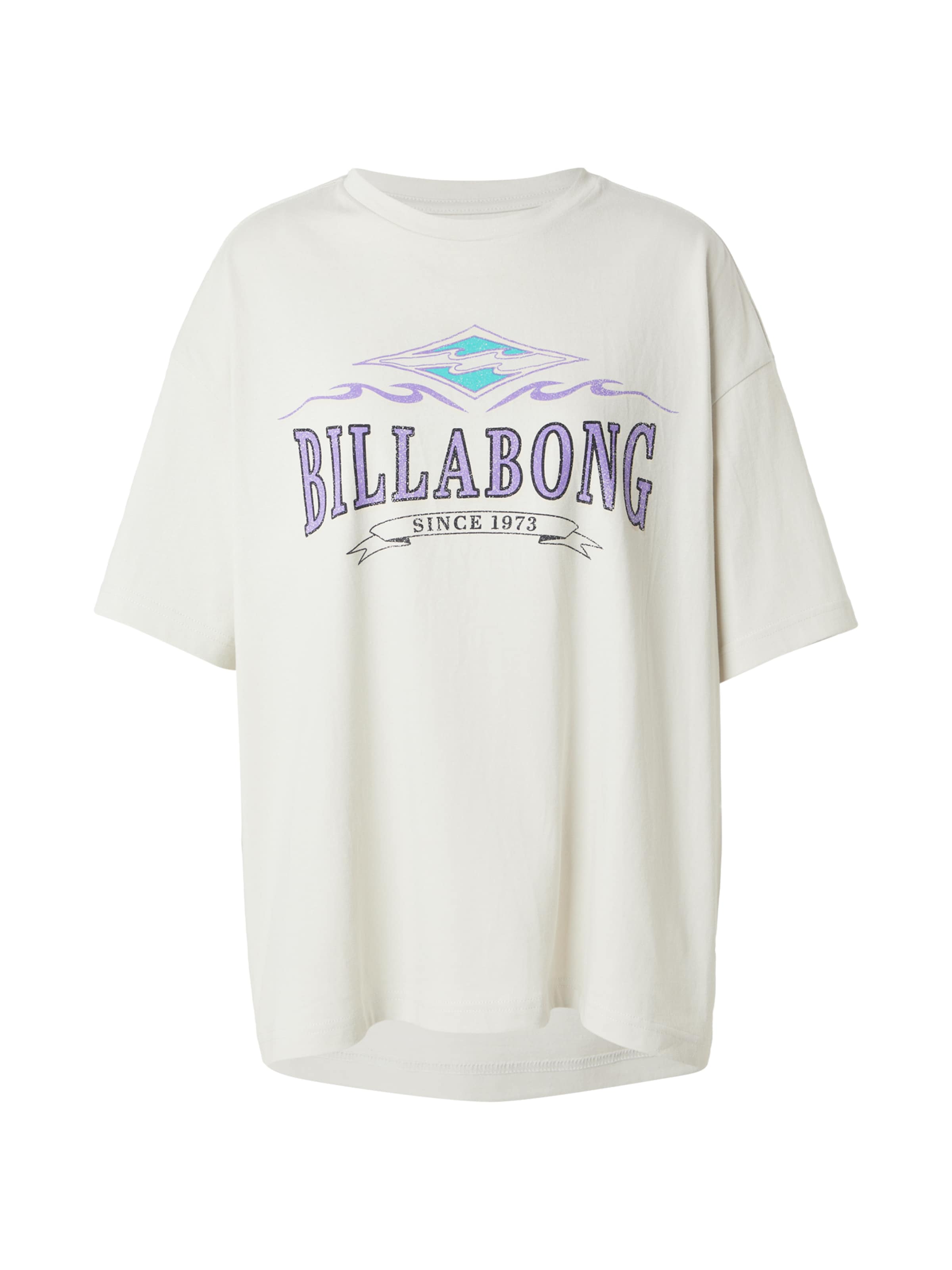 T-shirt 'WAVE OUT' BILLABONG en blanc : devant