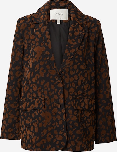 Y.A.S Blazer 'LEOLA' in Brown / Black, Item view