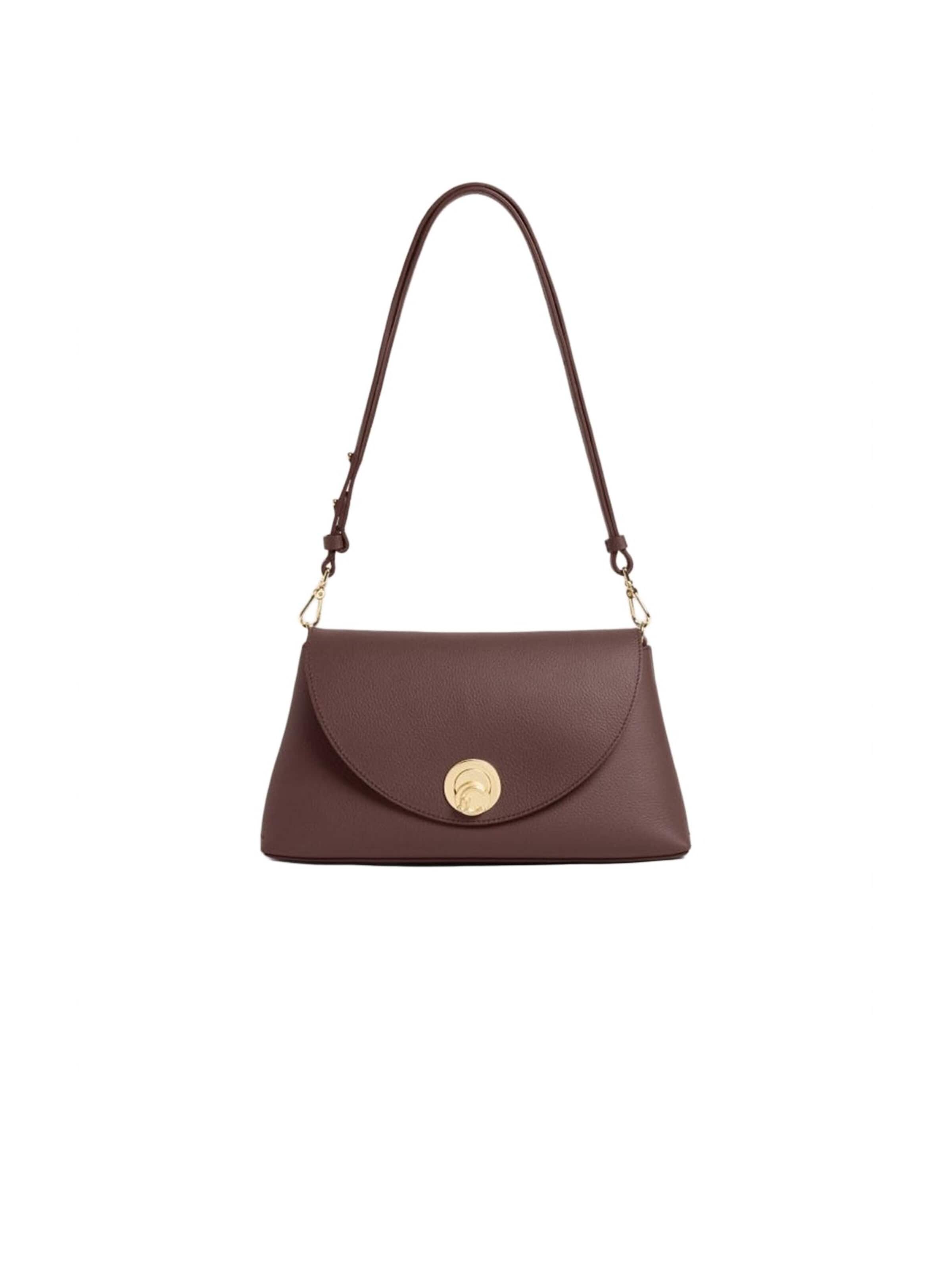 Sacs à main 'Coccinelle Nikla Handbag Double Grainy Leather' Coccinelle en marron : devant