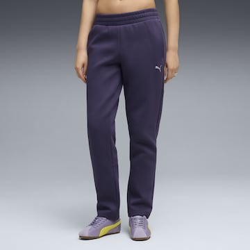 PUMA Regular Sports trousers 'Evostripe' in Purple: front