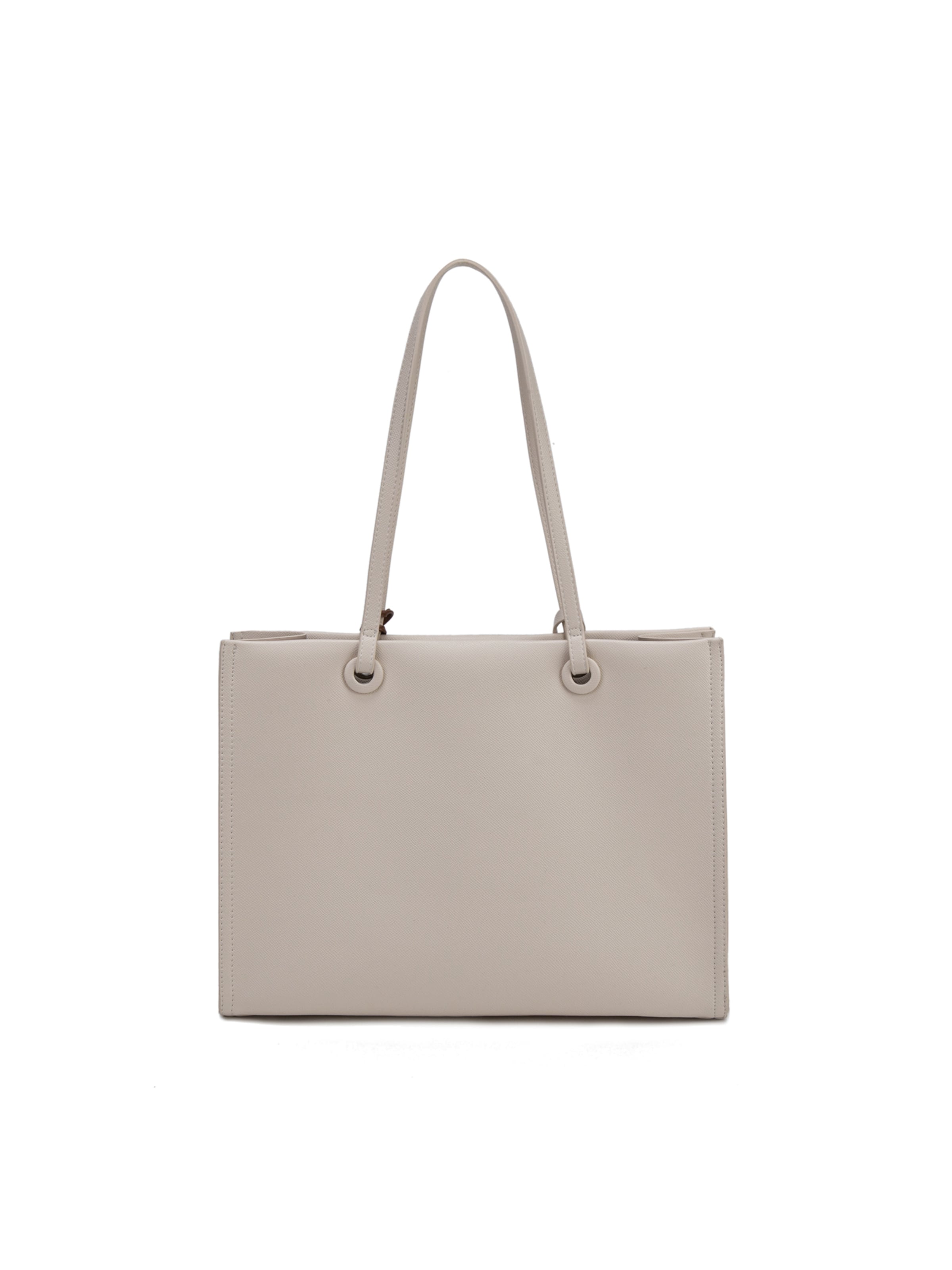 Shopper 'Borsa Shopper Donna Elora Lux - Pelle Vegana PU, Chiusura Magnetica' di Diana&Co. in beige