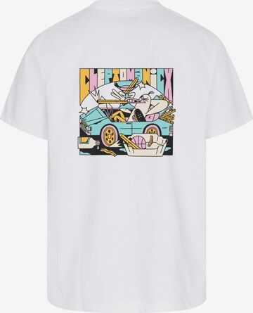 T-Shirt 'Boss Gull' Cleptomanicx en blanc