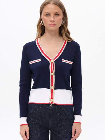 Passioni Strickjacke‌‌‌‌‌‌‌ in Blau