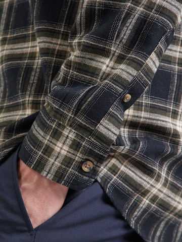 JACK & JONES Comfort fit Overhemd 'JJJOSHUA' in Zwart
