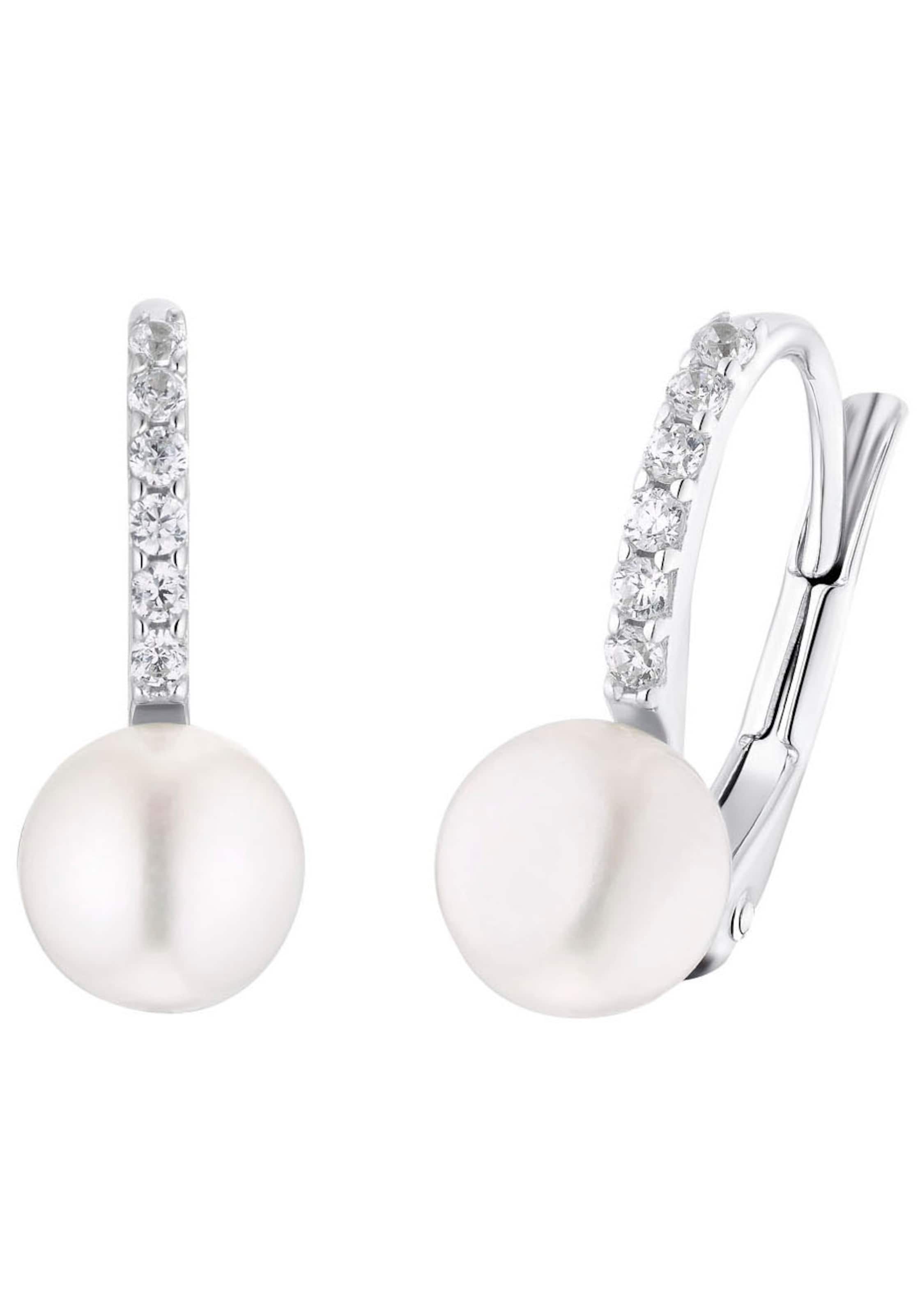 AMOR Ohrringe in Silber: Vorderseite