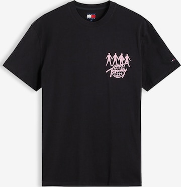 Tommy Jeans Футболка в Черный: спереди