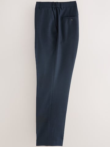 Next - regular Pantalón de pinzas en azul