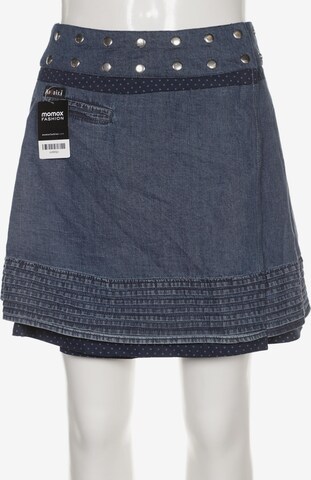 MOSHIKI Skirt in XS-XL in Blue: front