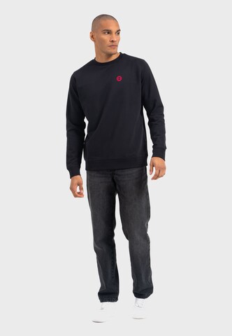 Oldskull Sweatshirt 'Retro Cherry Chaser Logo Graphic' in Schwarz