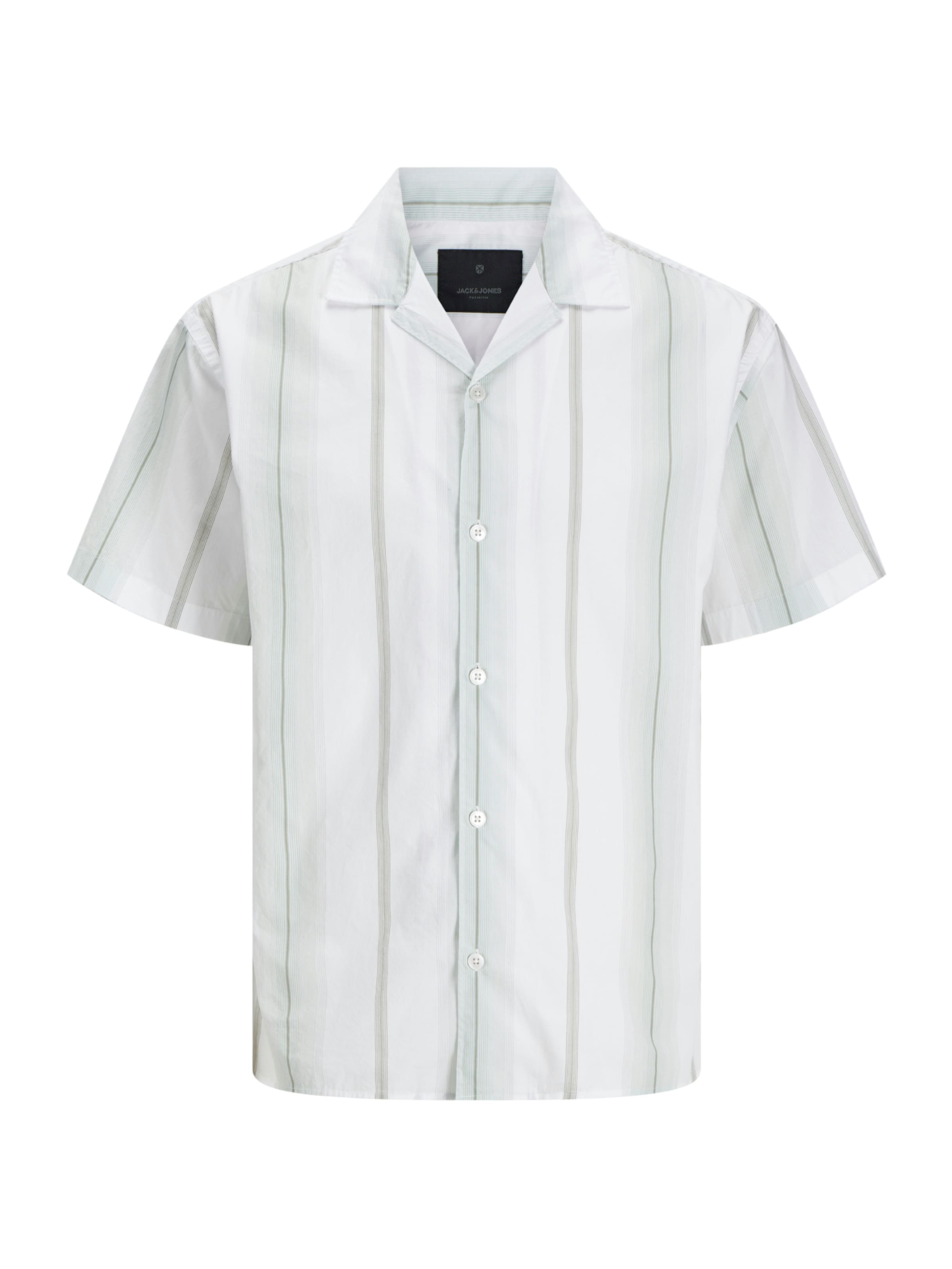 Comfort fit Camicia 'JPRBLAPALERMO' di Jack & Jones Plus in bianco: frontale