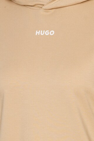 HUGO Sweatshirt 'Shuffle' in Beige