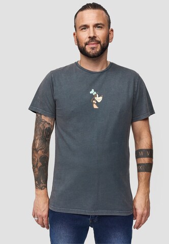 Recovered Shirt 'Disney Goofy Side Profile' in Black: front