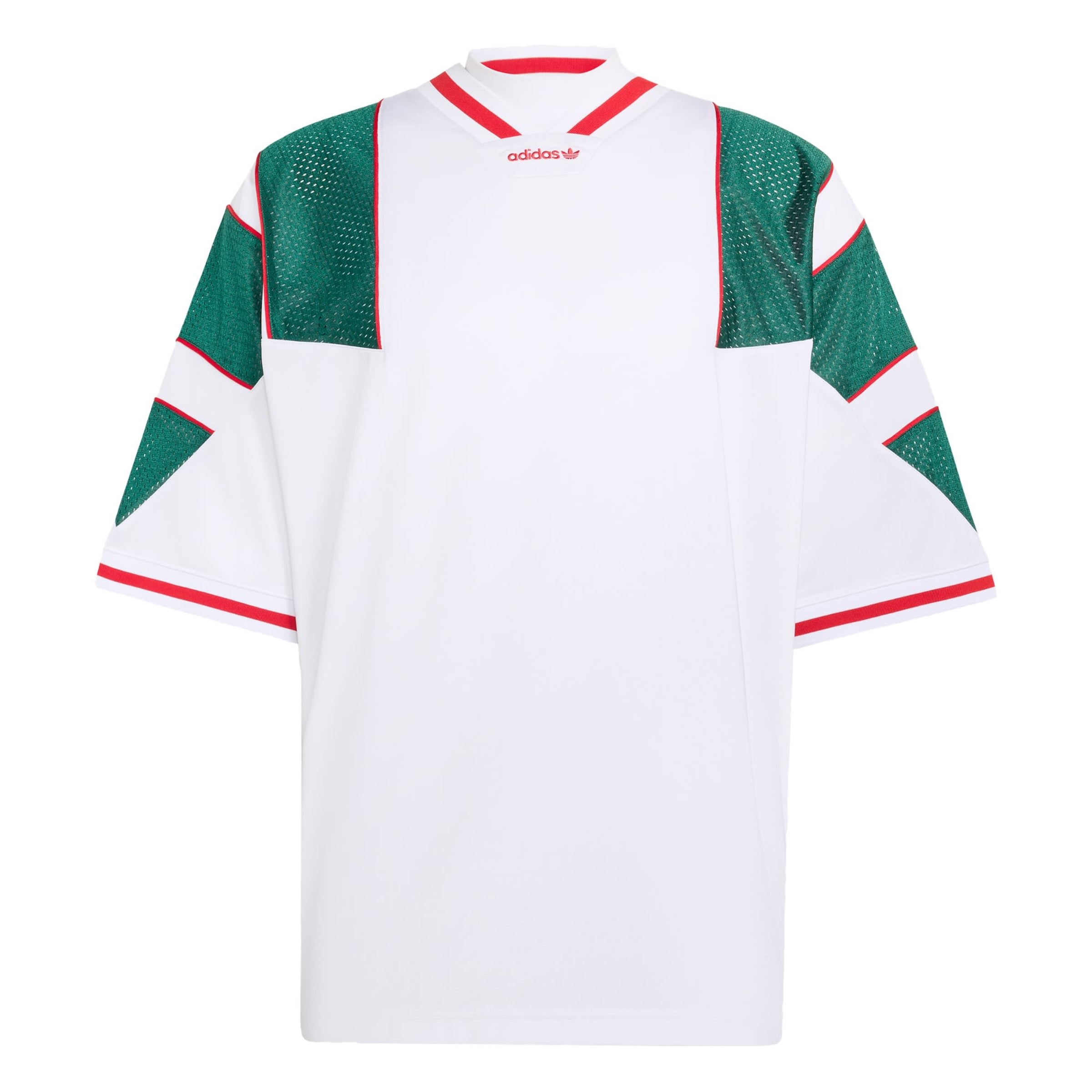 ADIDAS ORIGINALS Shirt 'Panel' in Wit: voorkant