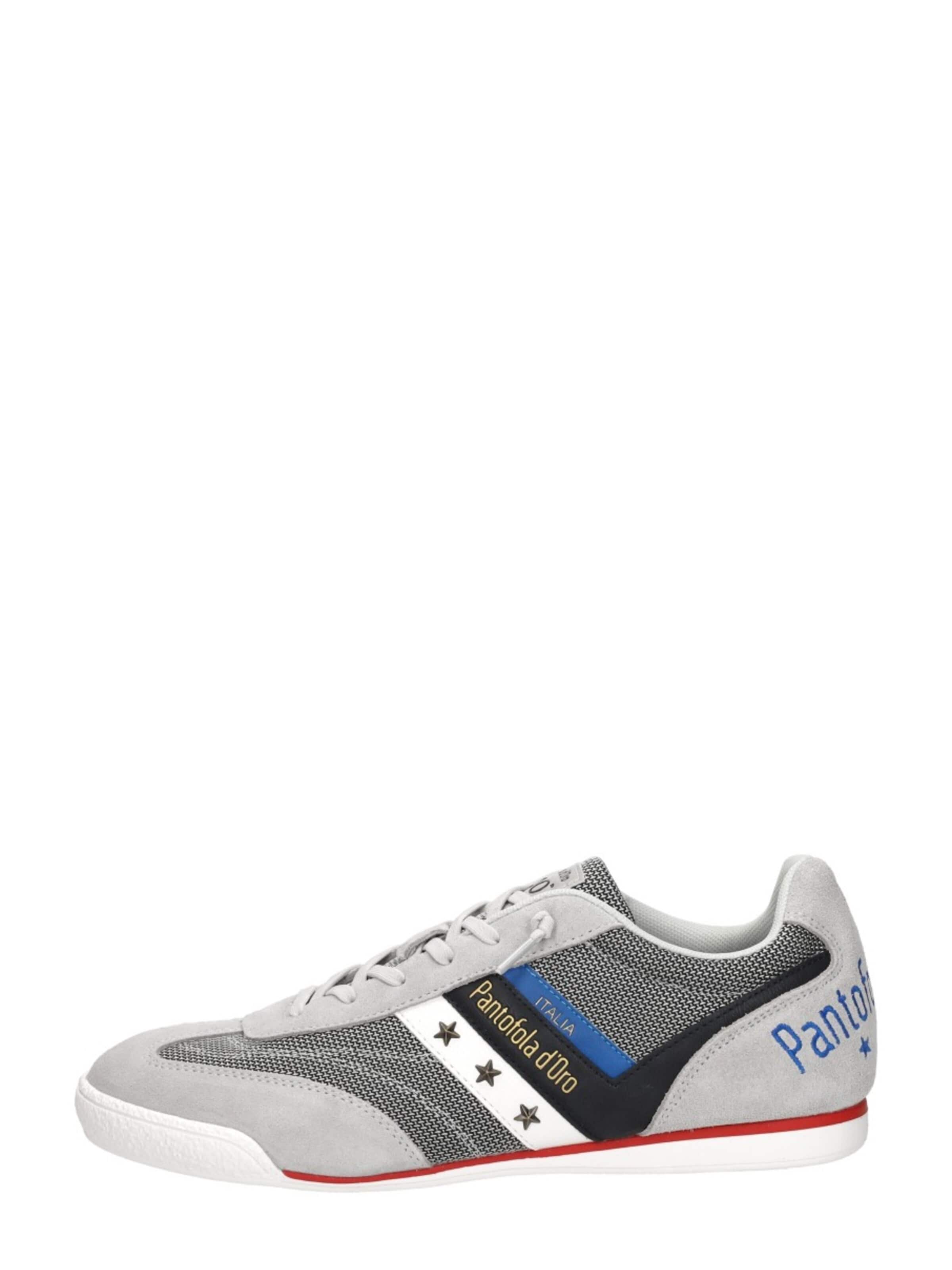 PANTOFOLA D'ORO Platform trainers 'Vasto' in Grey: front