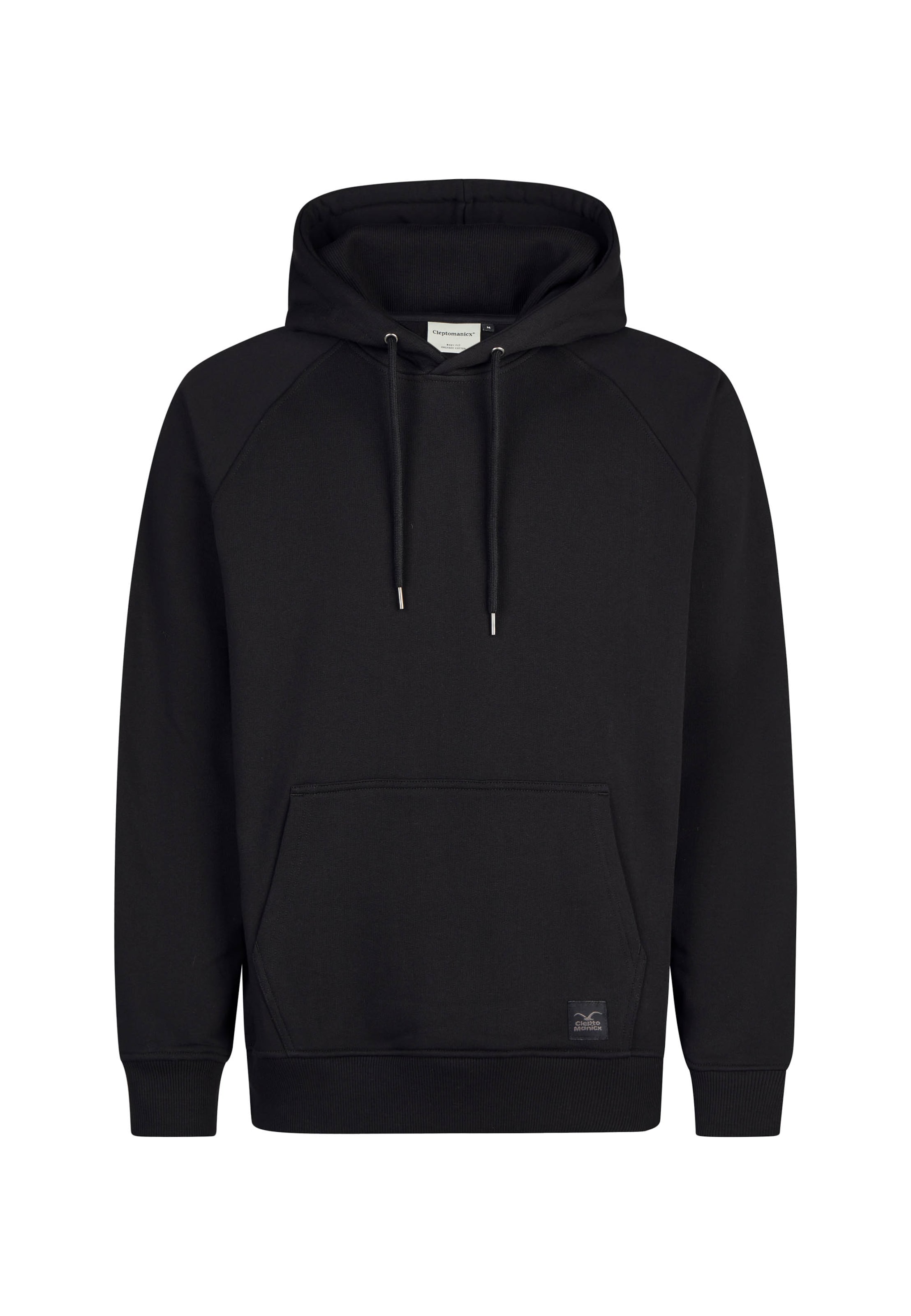 Cleptomanicx Sweatshirt 'Mask' in Black: front