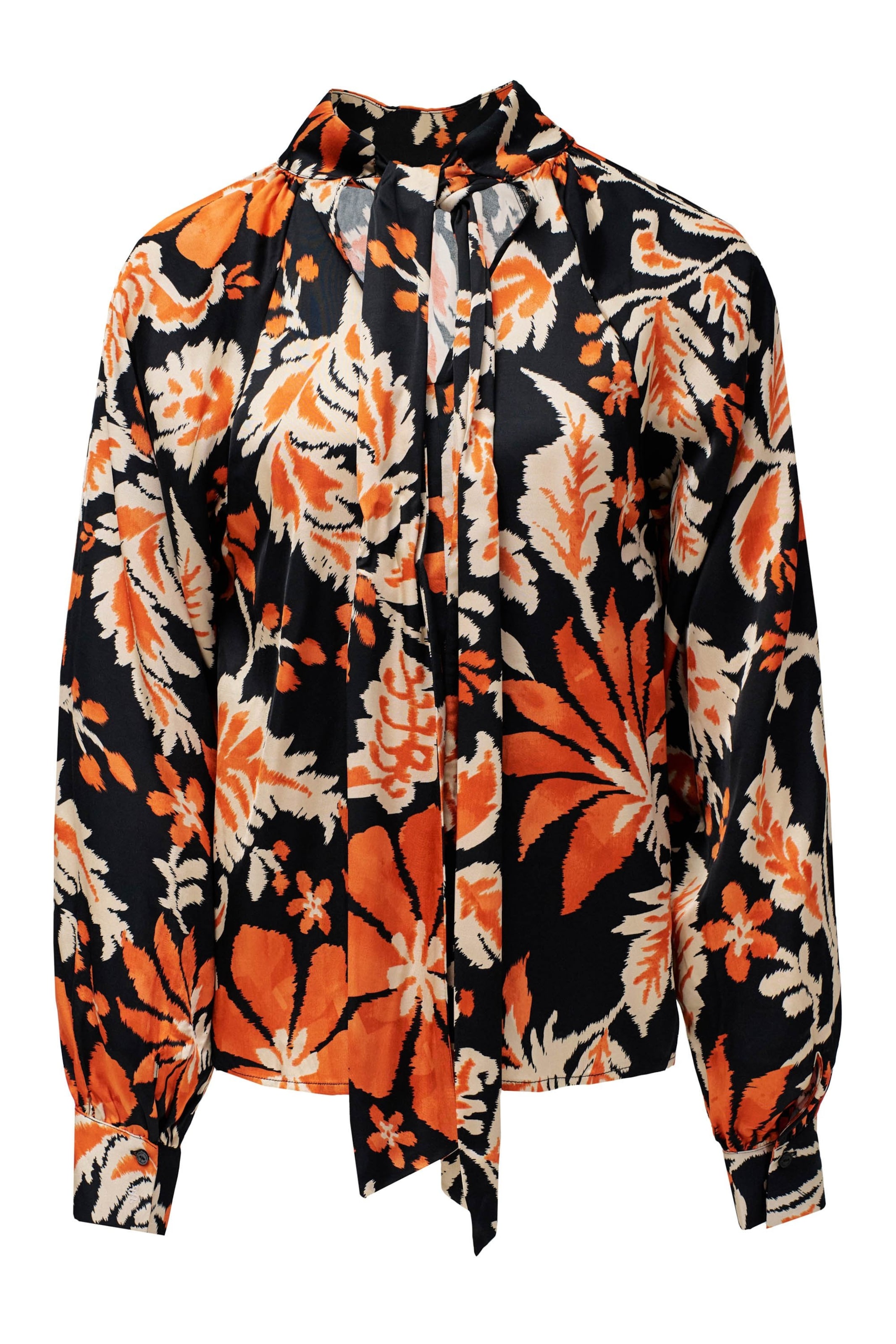 Salsa Jeans Bluse in Schwarz: Vorderseite