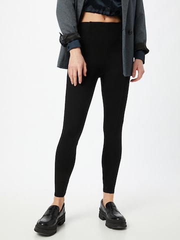 River Island Skinny Leggings 'Valentina' in Zwart: voorkant