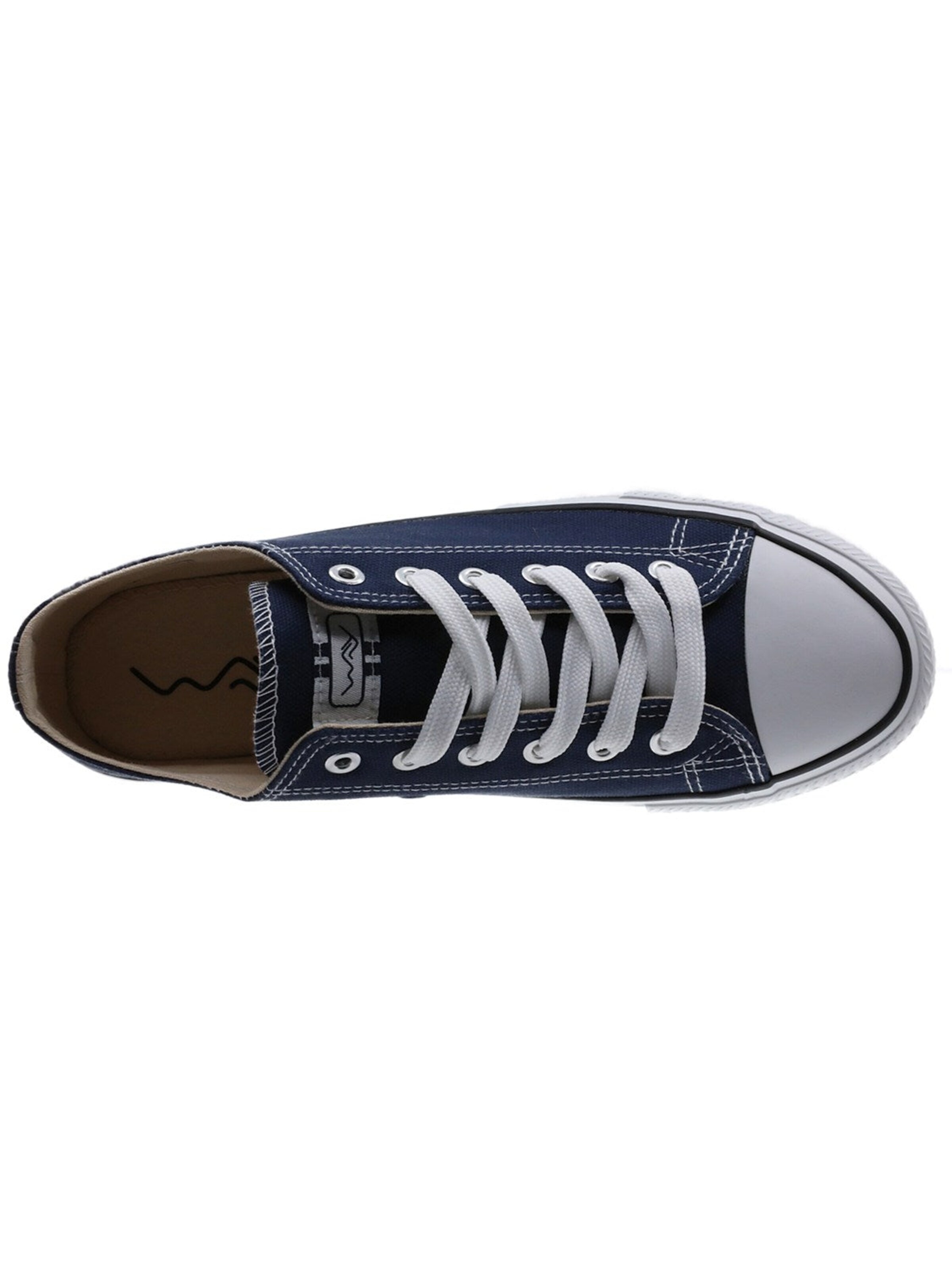 Beppi Schnürschuh 'Canvas Shoe'‌‌‌‌‌‌‌‌‌‌ in Blau