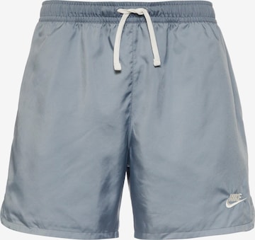 Nike Sportswear Pants 'Essentials' in Blue: front