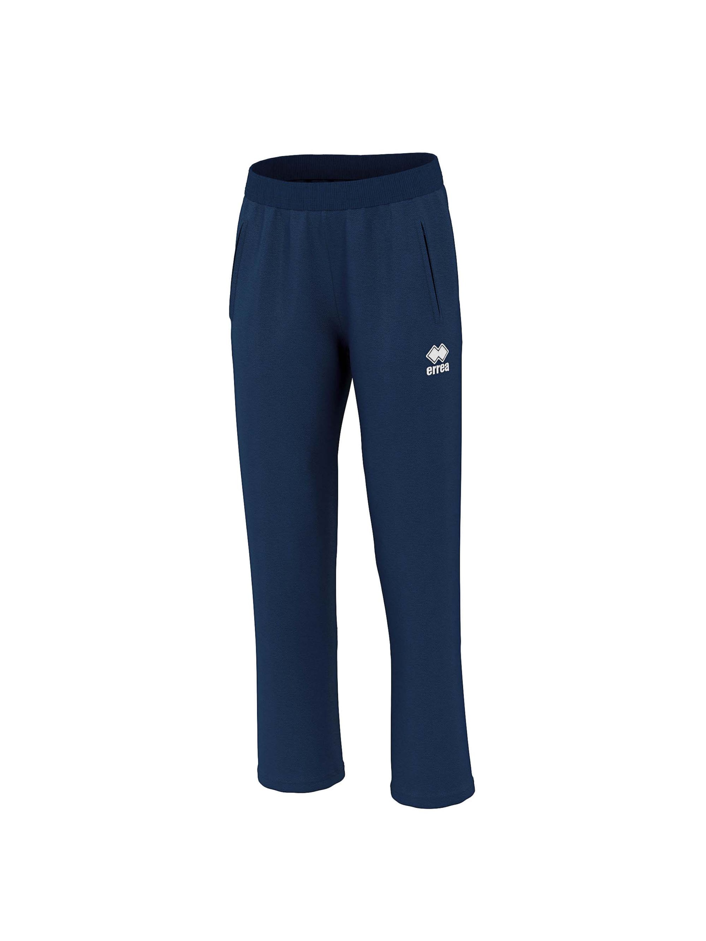 Errea Regular Sports trousers in Blue: front