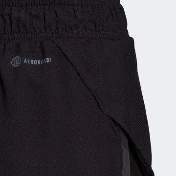 ADIDAS PERFORMANCE Regular Workout Pants 'Club' in Black