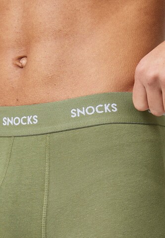 SNOCKS Boxer shorts in Green