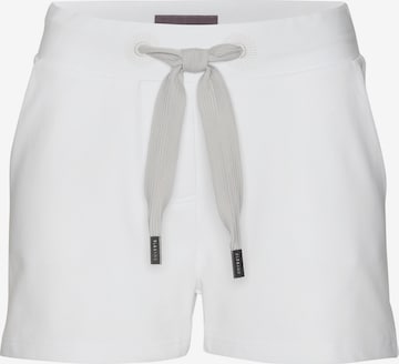 Elbsand Regular Pants in White: front