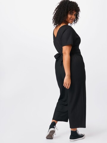 Salopeta 'Clarie' de la ABOUT YOU Curvy pe negru