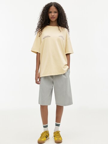 T-shirt Pull&Bear en jaune