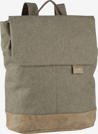 ZWEI Rucksack  'Olli' in braunmeliert / taupe, Produktansicht