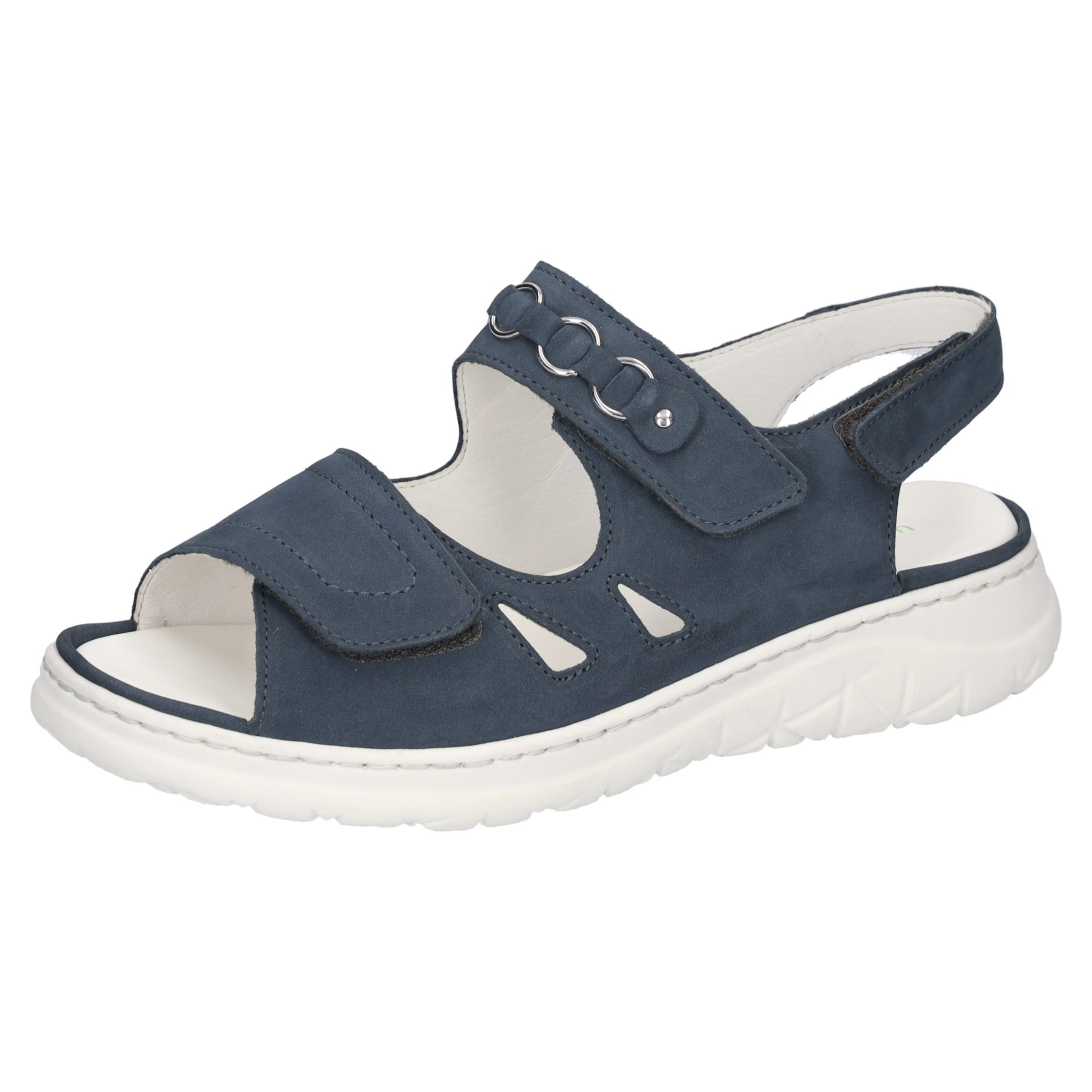 WALDLÄUFER Strap Sandals in Blue: front