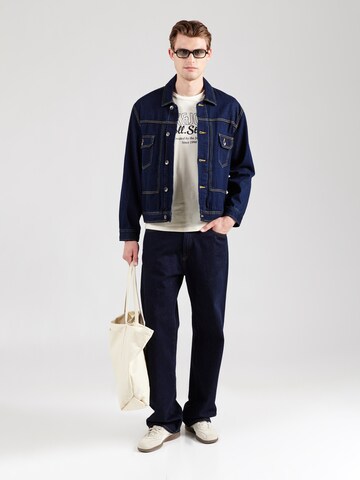 JACK & JONES - Camiseta 'JJMAKOTO' en beige