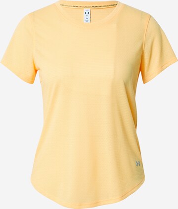 T-shirt fonctionnel 'Streaker' UNDER ARMOUR en orange : devant