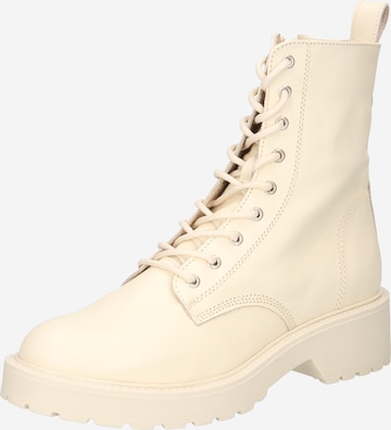 STEVE MADDEN Stövlett med snörning 'Tornado' i beige: framsida