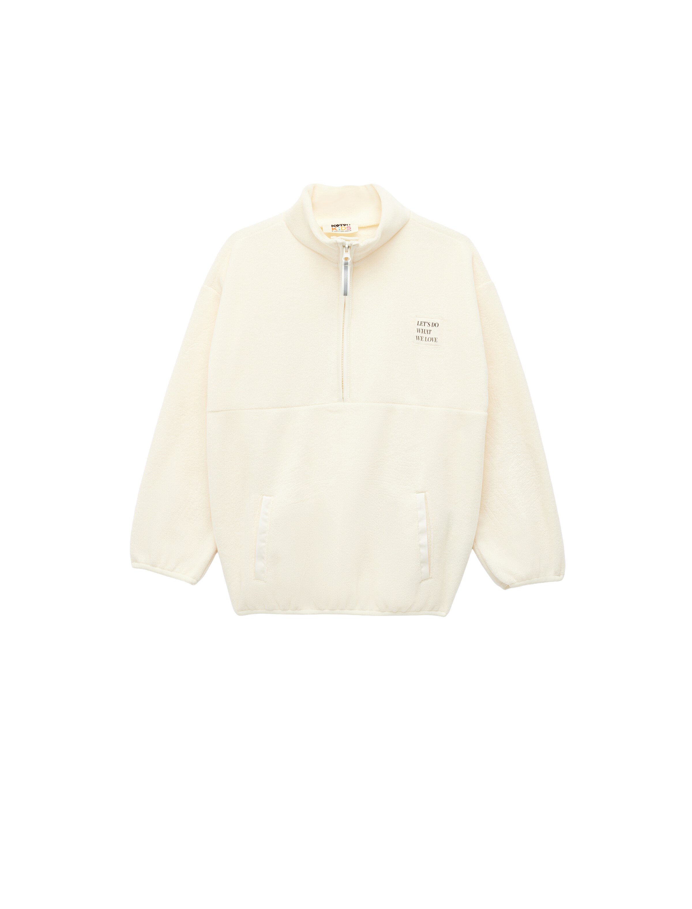 Koton Sweatshirt in Beige: voorkant