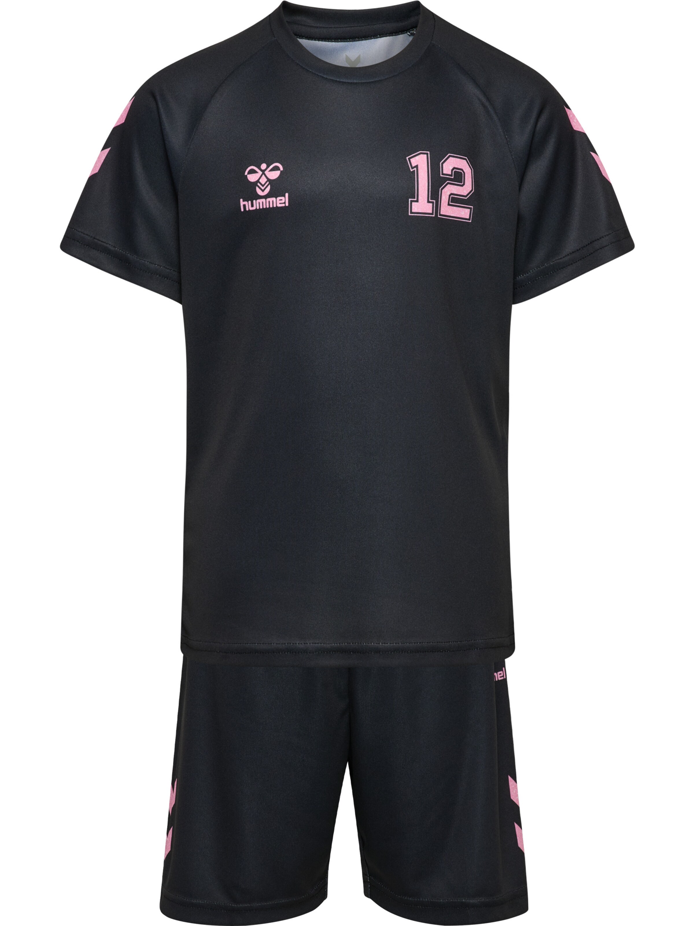 Hummel Set in Zwart: voorkant