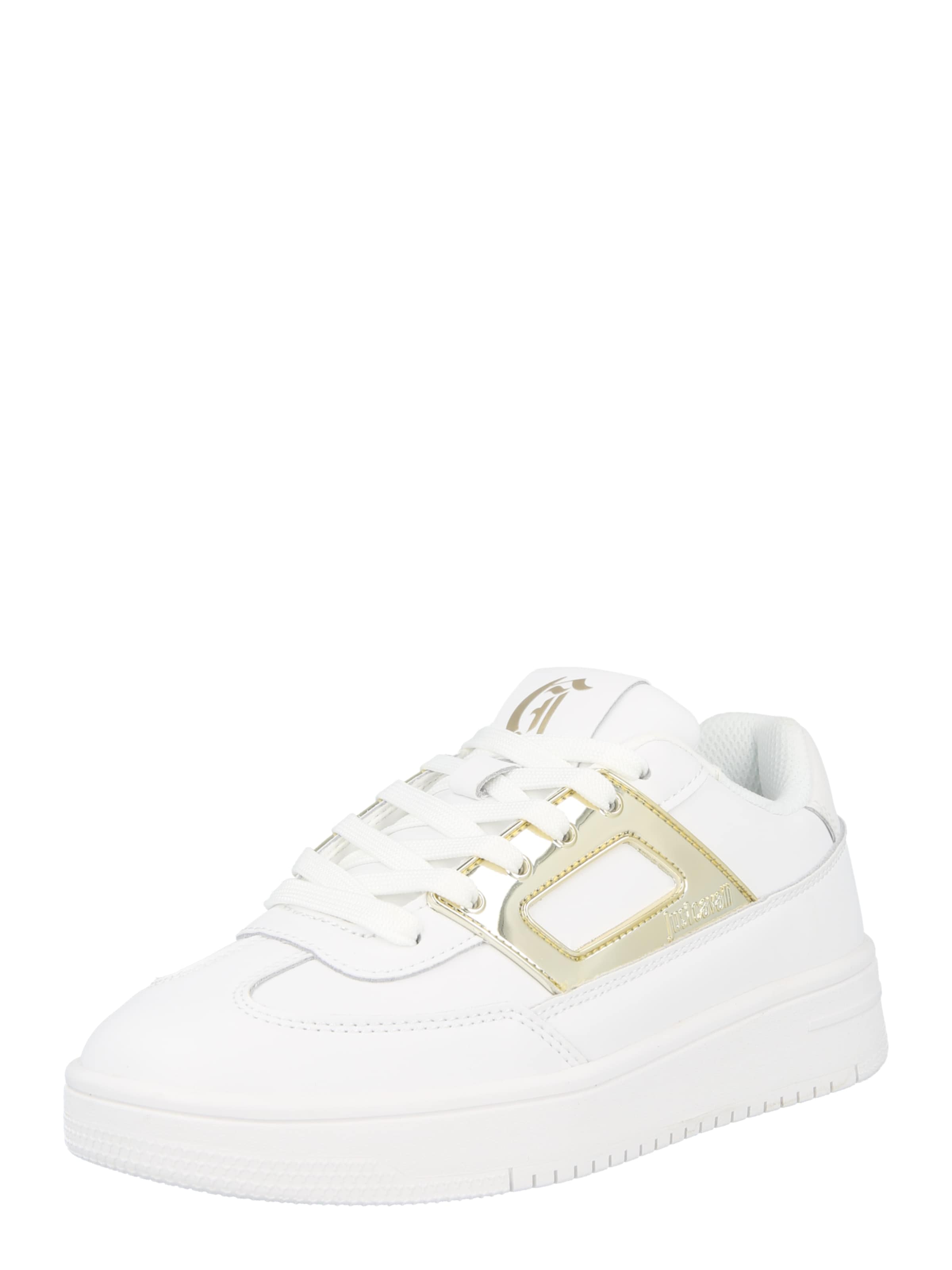 Just Cavalli Platform trainers 'FONDO AZULA  DIS. 02' in White: front