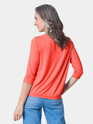 Goldner Bluse in Orange