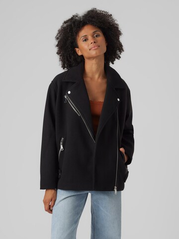 VERO MODA Přechodná bunda 'PEMMY' – černá: přední strana
