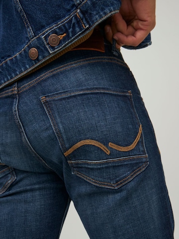JACK & JONES Regular Jeans 'Tim Davis' in Blauw